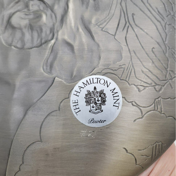 Hamilton Mint 1976 Annual Easter Plate Triptych II Limited Edition #21 - Picture 11 of 15